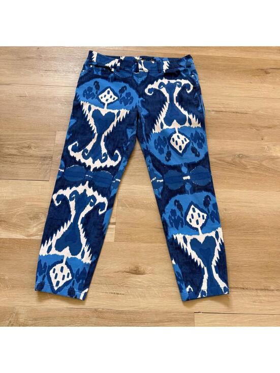 Ralph Lauren Other - Polo Golf Ralph Lauren Women's Size 6 Golf Pants Blue and White Pattern Slim Fit